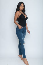 46241 BLACK Bodysuit Pic 1